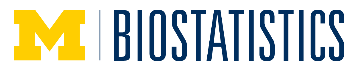 University of Michigan Biostatistics Logo